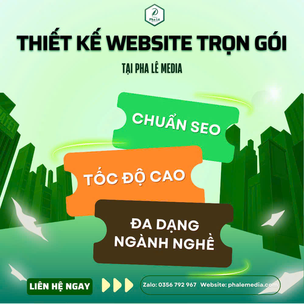 THIẾT KẾ WEBSITE